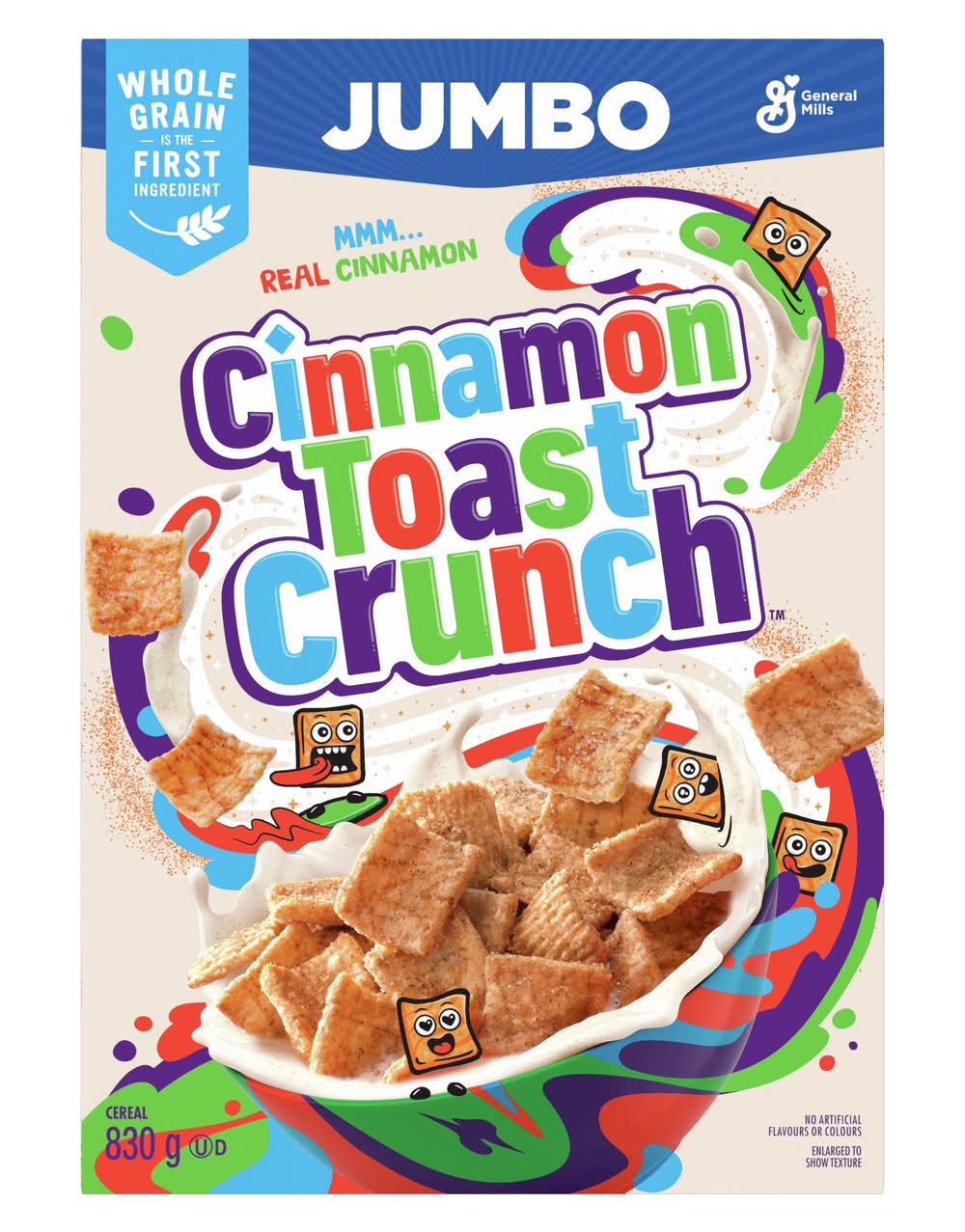Cinnamon Toast Crunch Cereal (830 g)