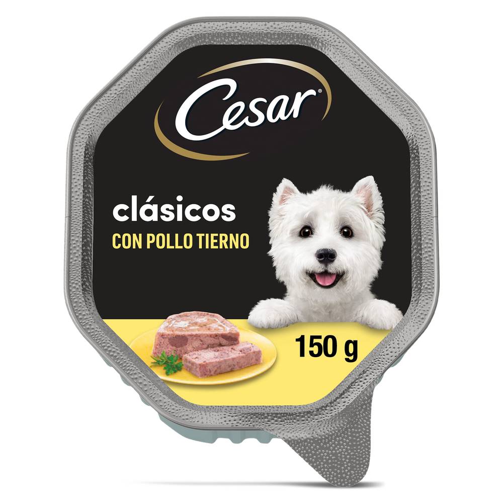 Alimento Para Perros Con Pollo Cesar Tarrina 150 G