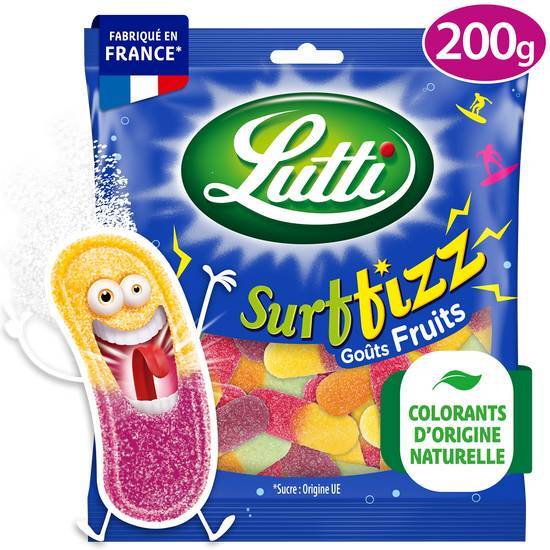 Lutti - Surffizz bonbons pétillants (goût fruit)