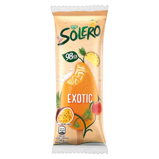 Solero Exotic Ice Cream 90ml