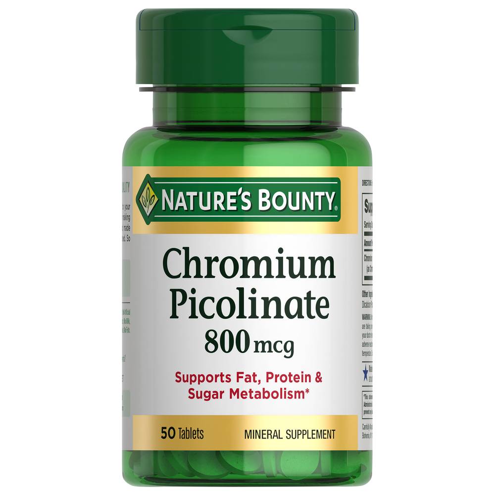 Nature's Bounty Chromium Picolinate (1.13 oz)