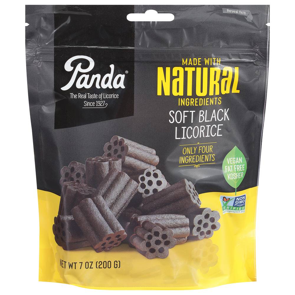 Panda All Natural Soft Black Licorice