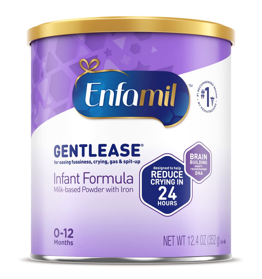 Enfamil Gentlease Infant Formula Powder, 0-12 Months (12.4 oz)