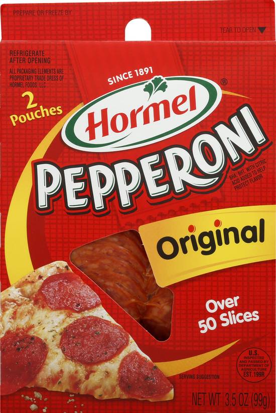 Hormel Original Pepperoni (50 ct) Delivery Near You Uber Eats