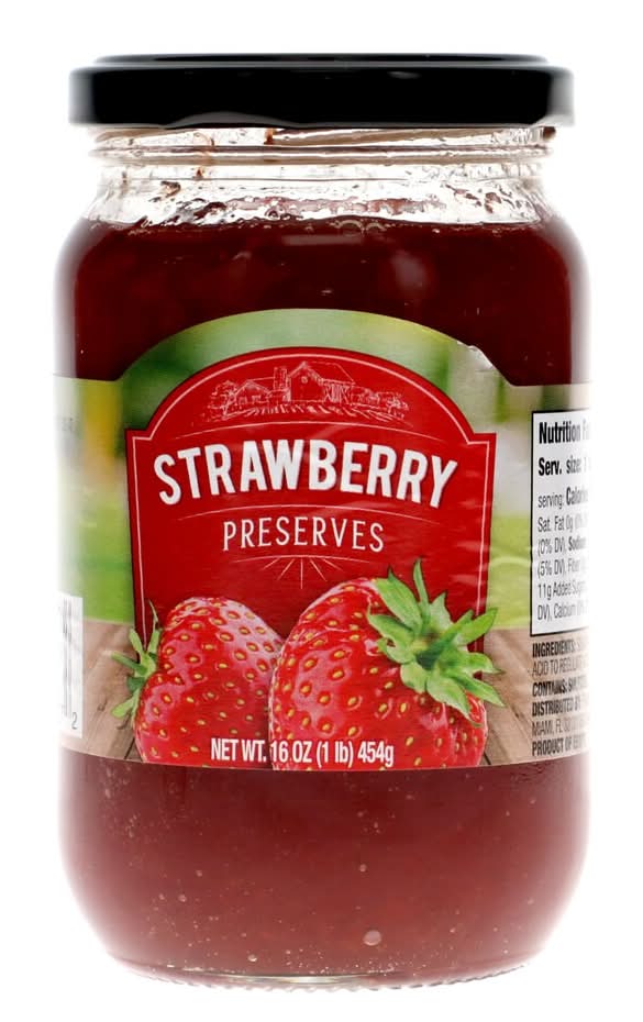 Strawberry Preserves (16 oz)