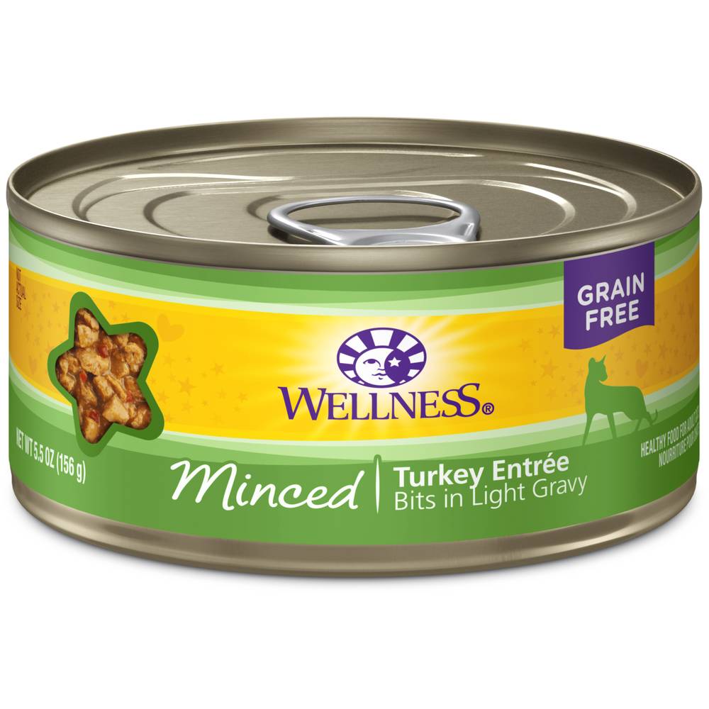 Wellness Natural Grain Free Wet Canned Cat Food (turkey )