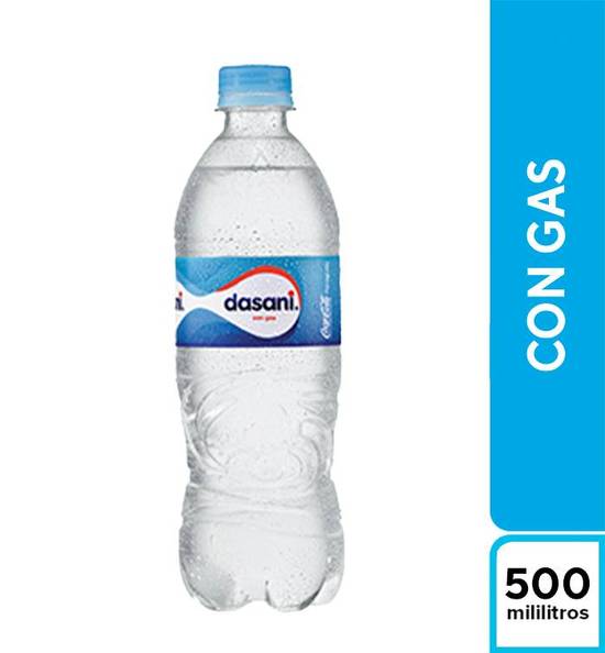 Agua con G. Dasani 500ml.