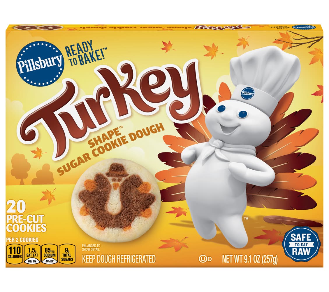Pillsbury Sugar Cookie Dough (20 ct) (9.1 oz, 20 ct)