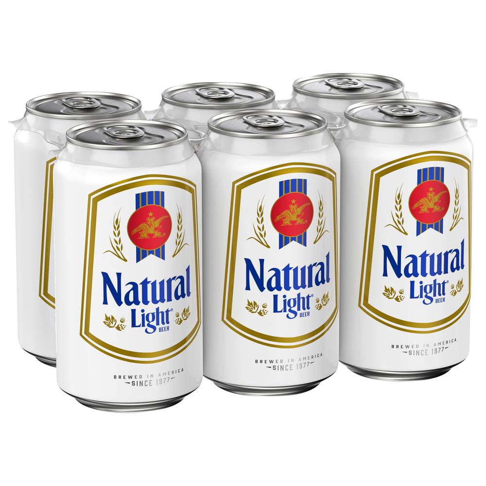 Natural Light Beer (6 ct ,12 fl oz)