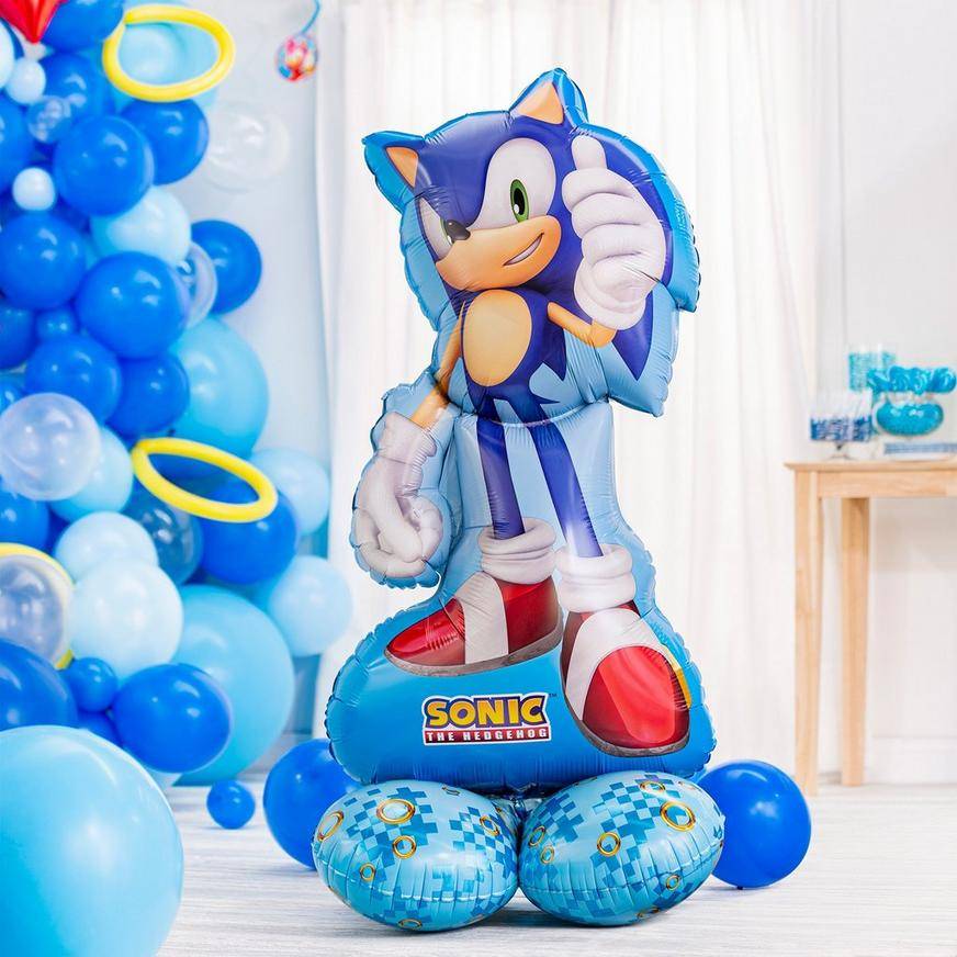 Uninflated AirLoonz Sonic the Hedgehog 2 Foil Balloon, 53in