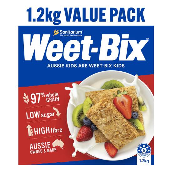 Sanitarium Weet-Bix Breakfast Cereal 1.2 kg