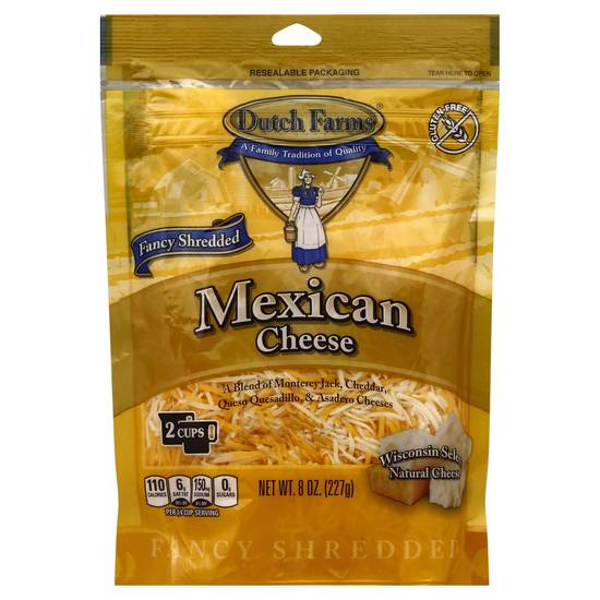 Dutch Farms Fancy Shredded Mexican Cheese