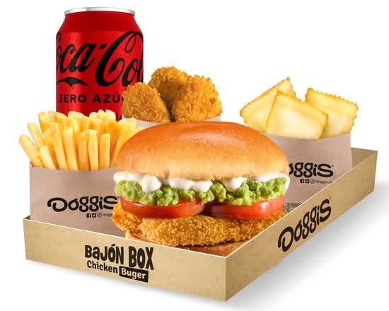 Bajón Box Chicken Burger