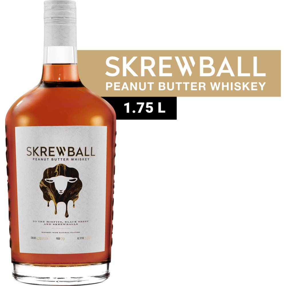 Skrewball Peanut Butter Whiskey (1.75 L)