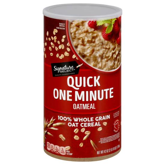 Signature Select Whole Grain Quick One Minute Oatmeal (42 oz)