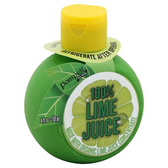 Pompeii 100% Lime Juice (4 fl oz)
