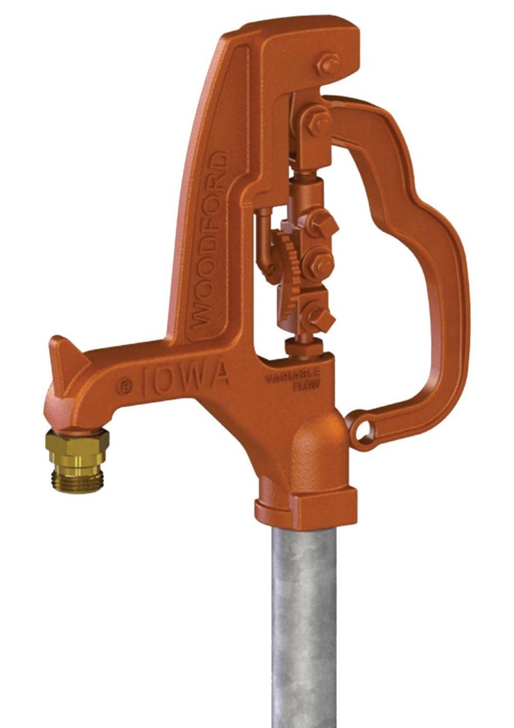 Woodford 2-ft Bury Depth Frost Resistant 3/4-in Female Orange Brass Hydrant | Y34-2