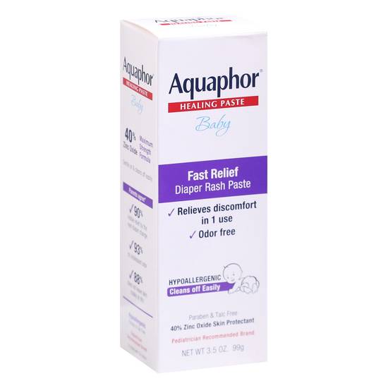 Aquaphor Fast Relief Diaper Rash Paste (3.5 oz)