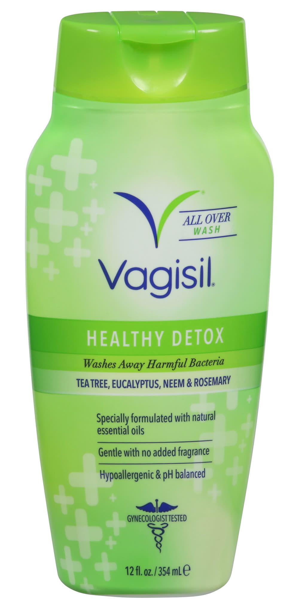 Vagisil Healthy Detox Hypoallergenic & Ph Balanced All Over Wash (12 fl oz)