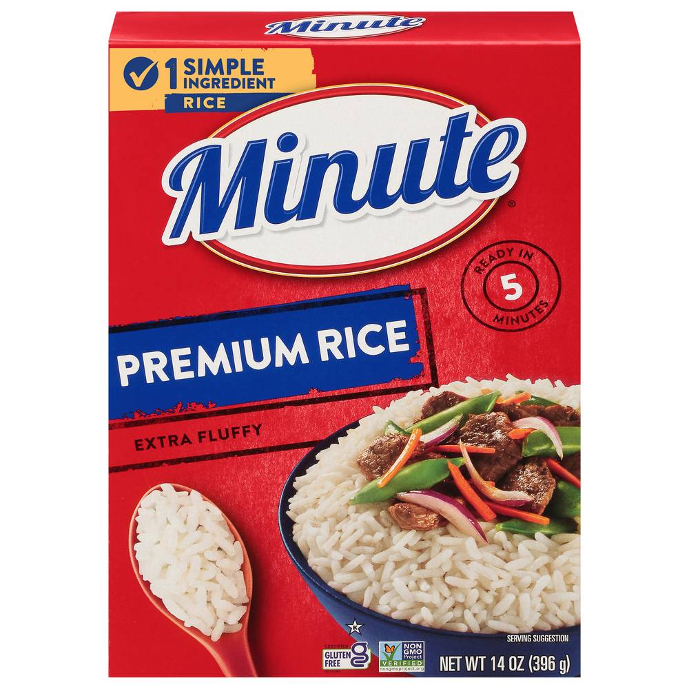 Minute Extra Fluffy Premium Rice (14 oz)