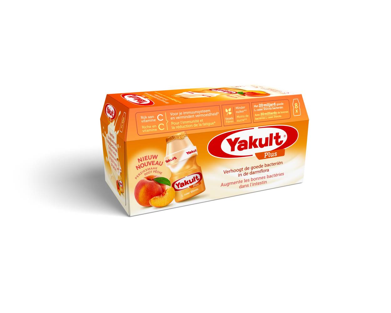 Yakult - Boisson lactée (8 pièces, 65 ml)