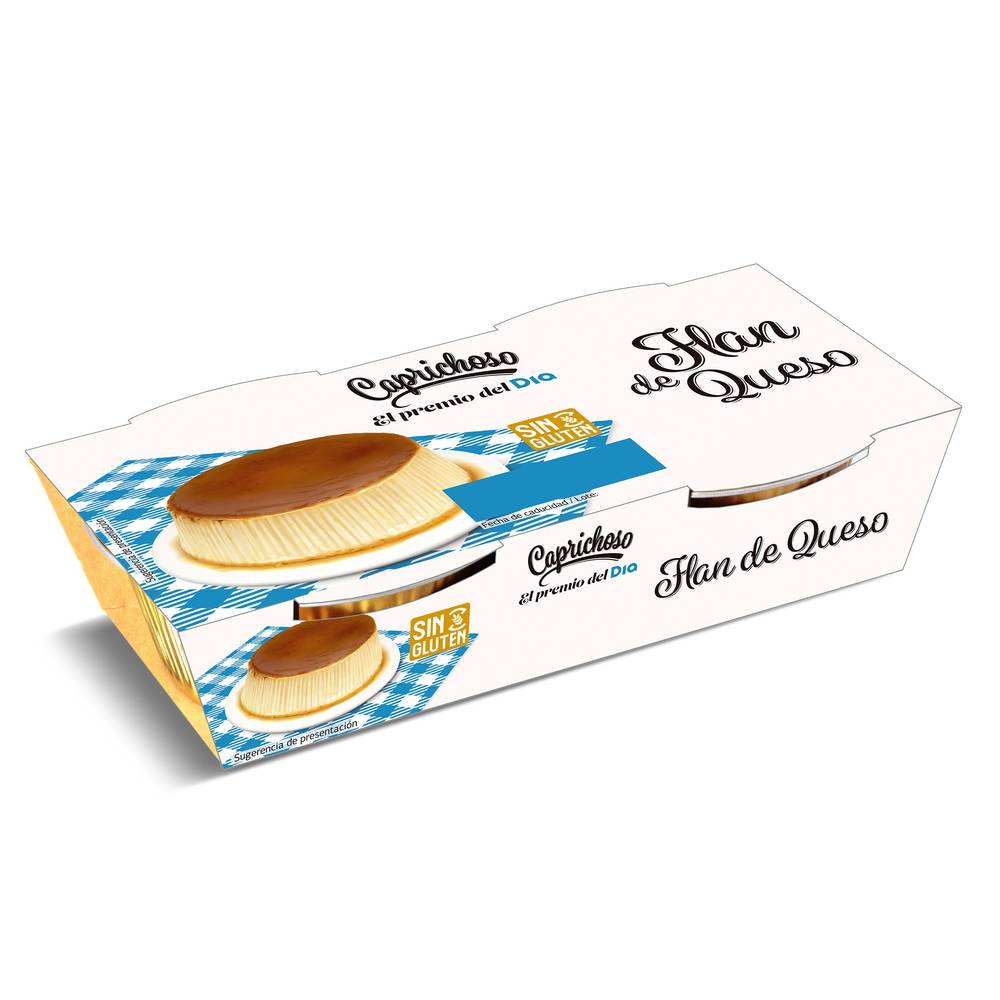 Flan De Queso Caprichoso Dia Pack 2 X 100 G