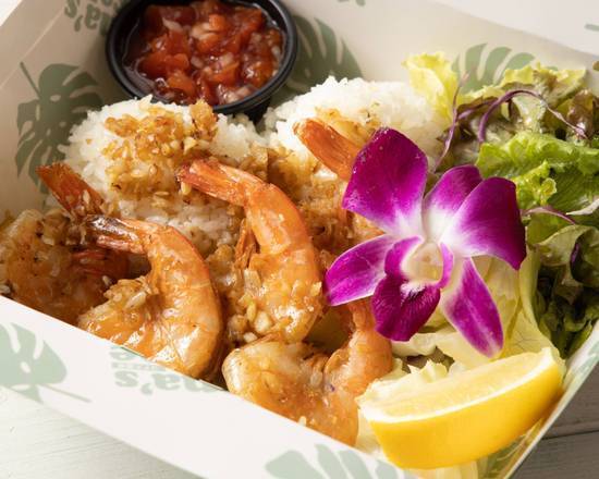 ガーリックシュリンププレート Garlic Shrimp Plate