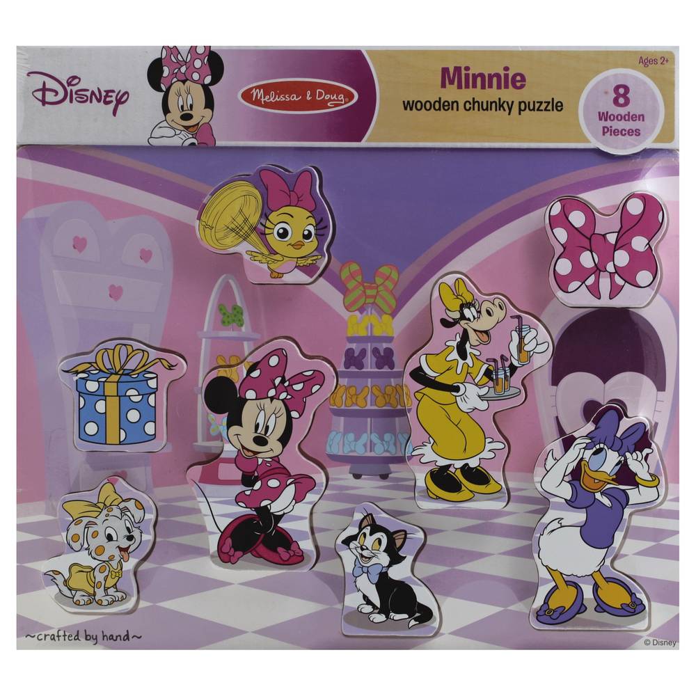 Melissa & Doug Disney Wooden Chunky Puzzle (8 ct)