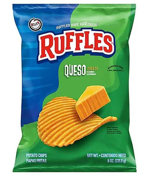 Ruffles Queso Cheese Chips (6.5oz)
