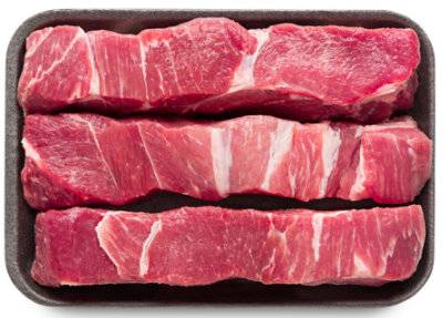 Meat Counter Pork Country Style Ribs Boneless Extra Lean - 2 LB