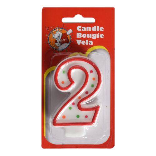 Tangee 2 Birthday Candle (1 unit)