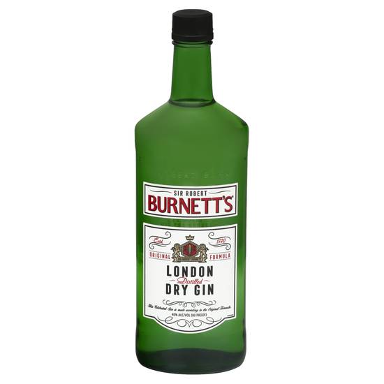Burnett's London Dry Gin (750ml bottle)