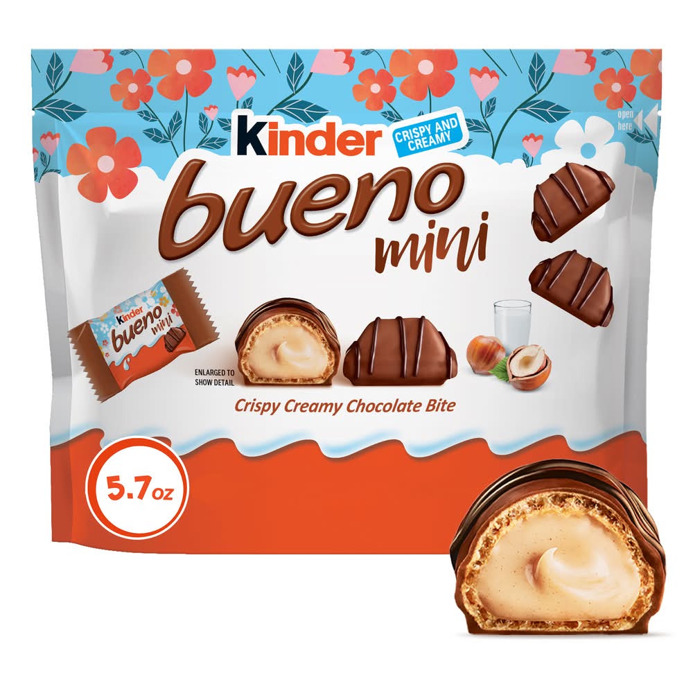 Kinder Bueno Mini Chocolate Bites, Crispy Creamy (5.7 oz)