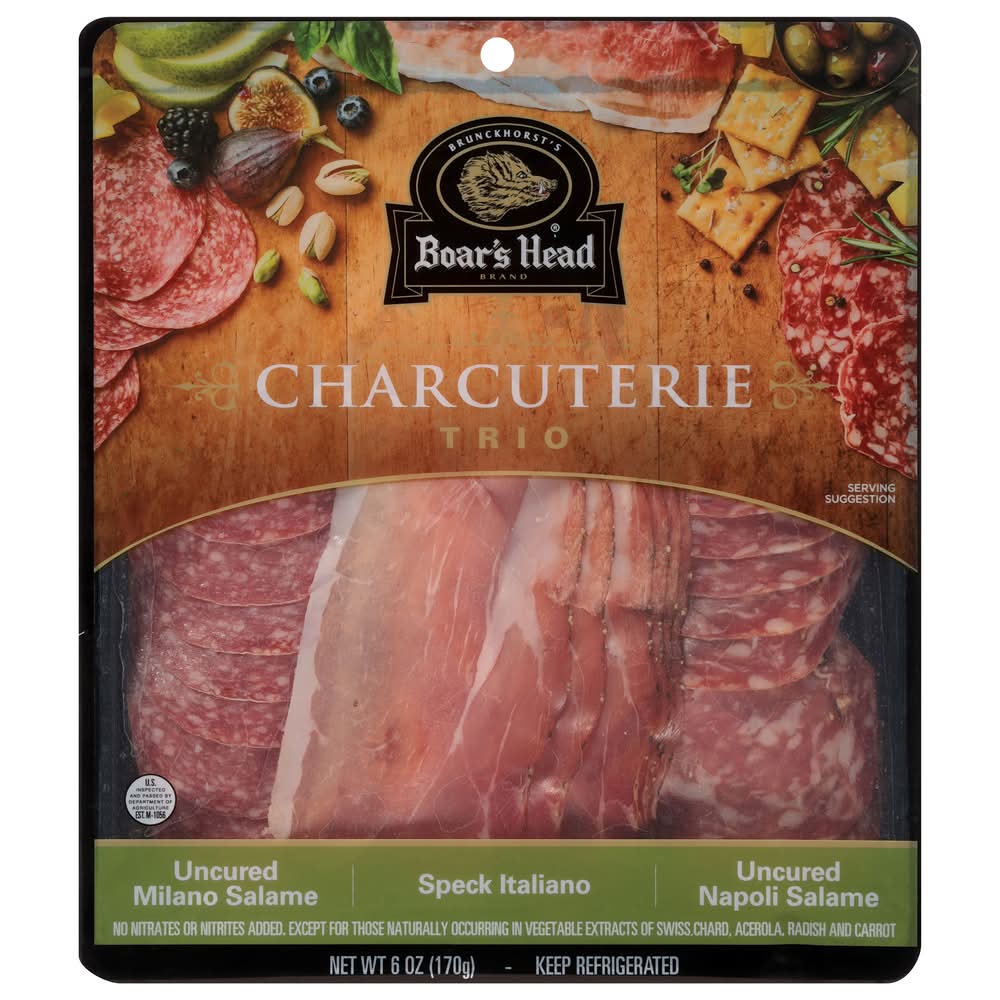 Boar's Head Charcuterie Salame Trio (6 oz)