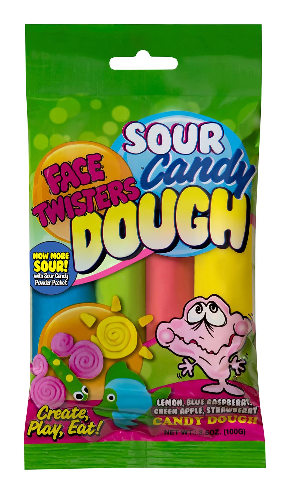 Face Twisters® Sour Candy Dough 3.5oz