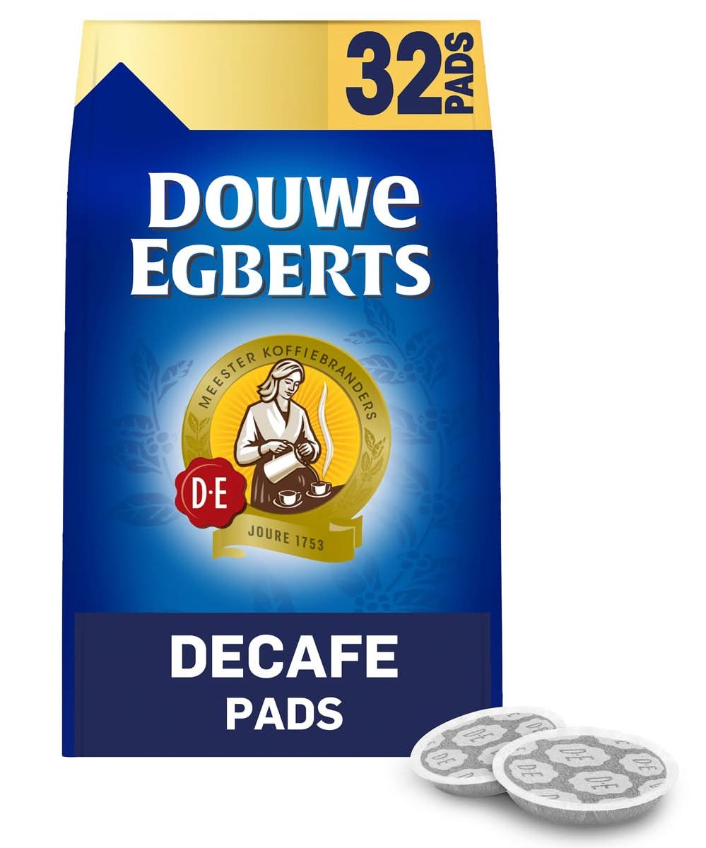 DOUWE EGBERTS Café Pads Decafe 32 Pièces