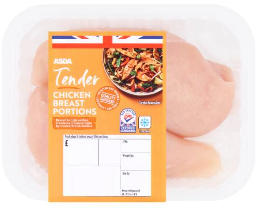 ASDA Tender Chicken Breast Portions (300g)