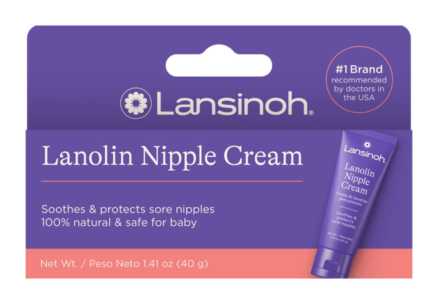 Lansinoh Lanolin Nipple Cream (1.41 oz)