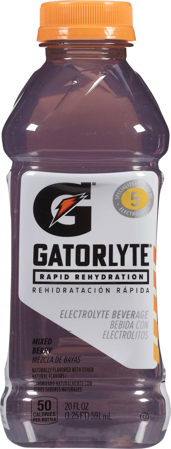 Gatorlyte Electrolyte Beverage (mixed berry) (20 fl oz)