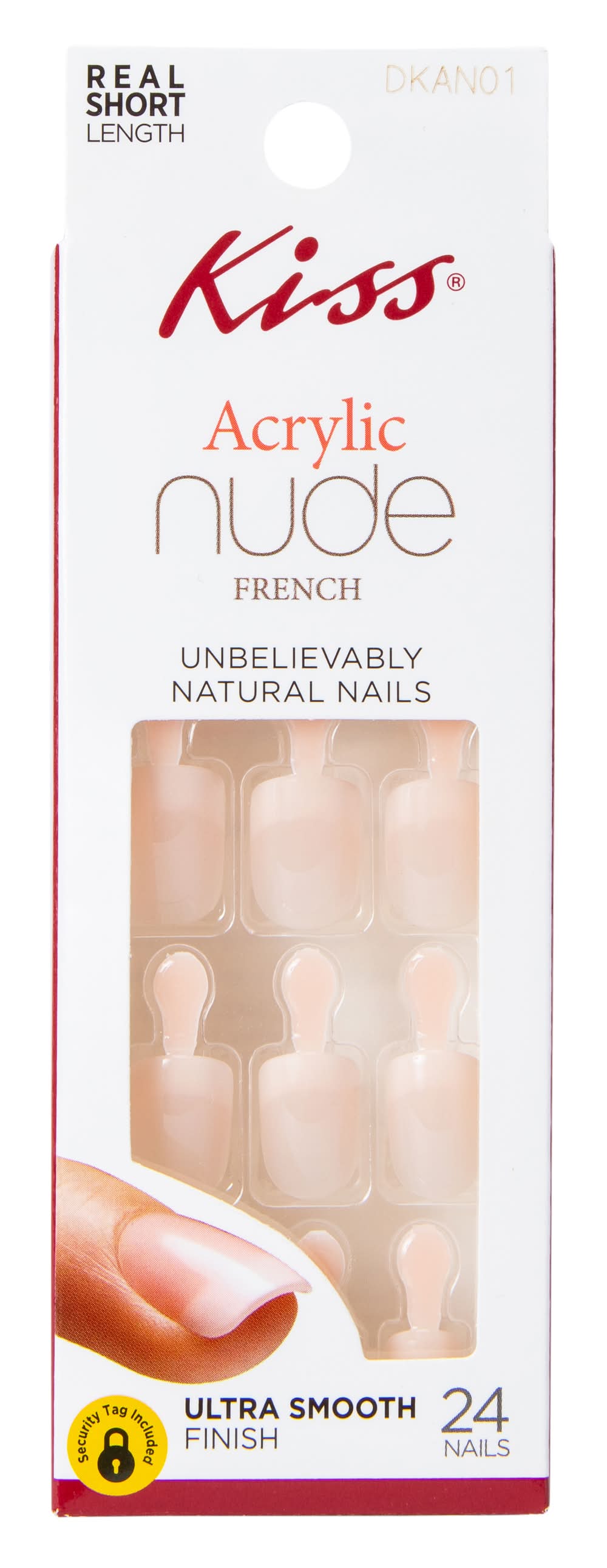 Kiss® Acrylic Nude Press-On Nails Off White