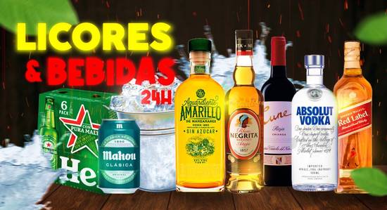 Licores & Bebidas 24H