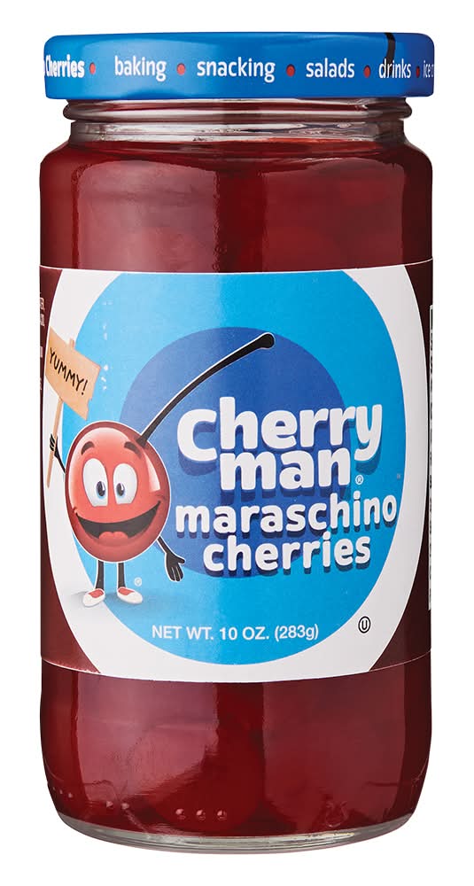 Cherry Man Maraschino Cherries (10 oz)