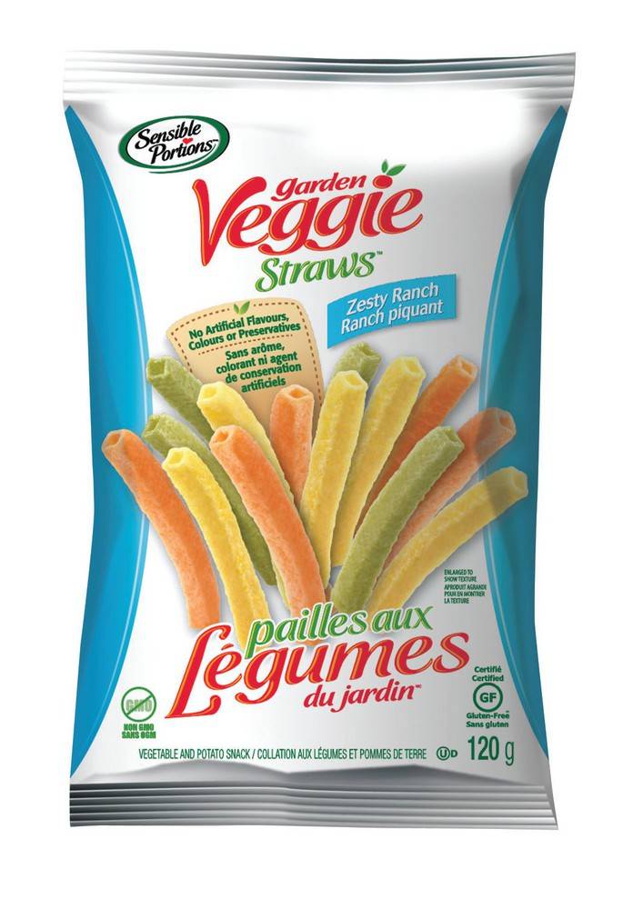 Sensible Portions Veggie Straws Zesty Ranch (120 g)