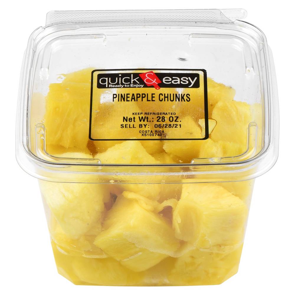 Quick & Easy Chunks Pineapple