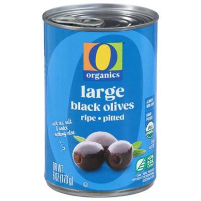 O Organics Ripe and Pitted Large Black Olives