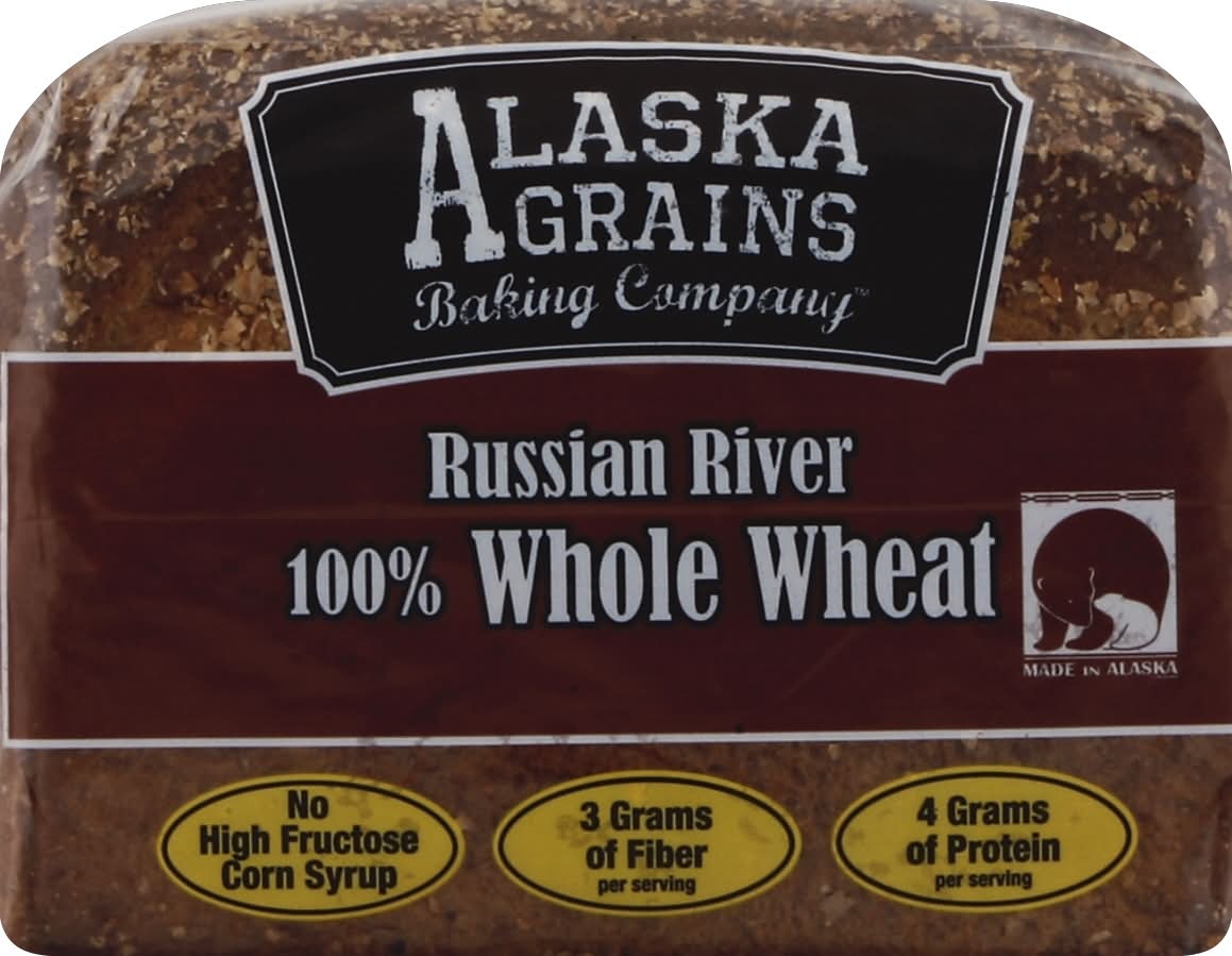Alaska Grains Russian River Whole Wheat Bread (24 oz)