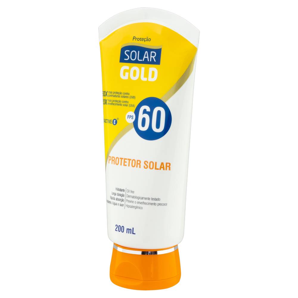 Solar gold protetor solar fps 60 (200ml)