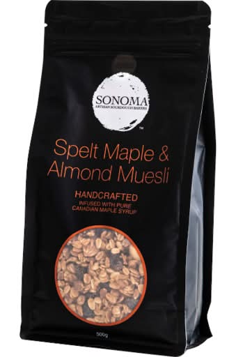 Sonoma Spelt Maple & Almond Muesli (500g)