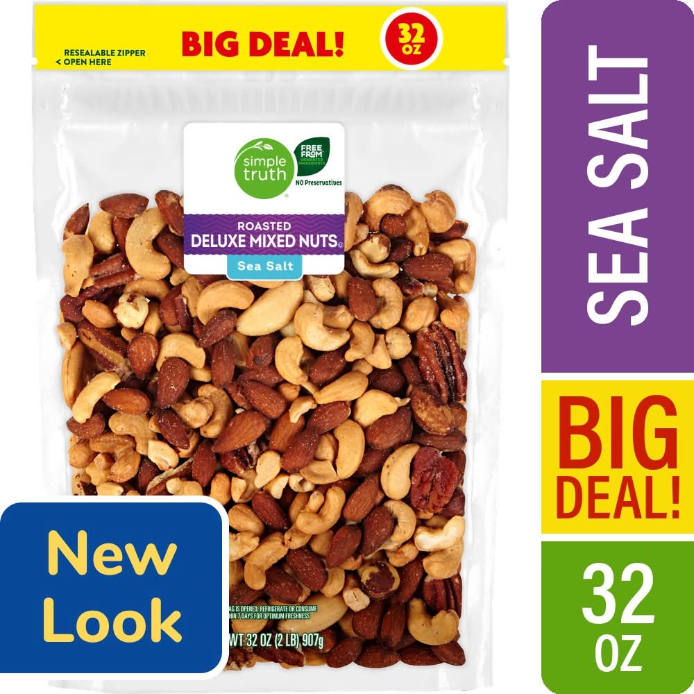 Simple Truth® Salted Roasted Deluxe Mixed Nuts BIG DEAL!