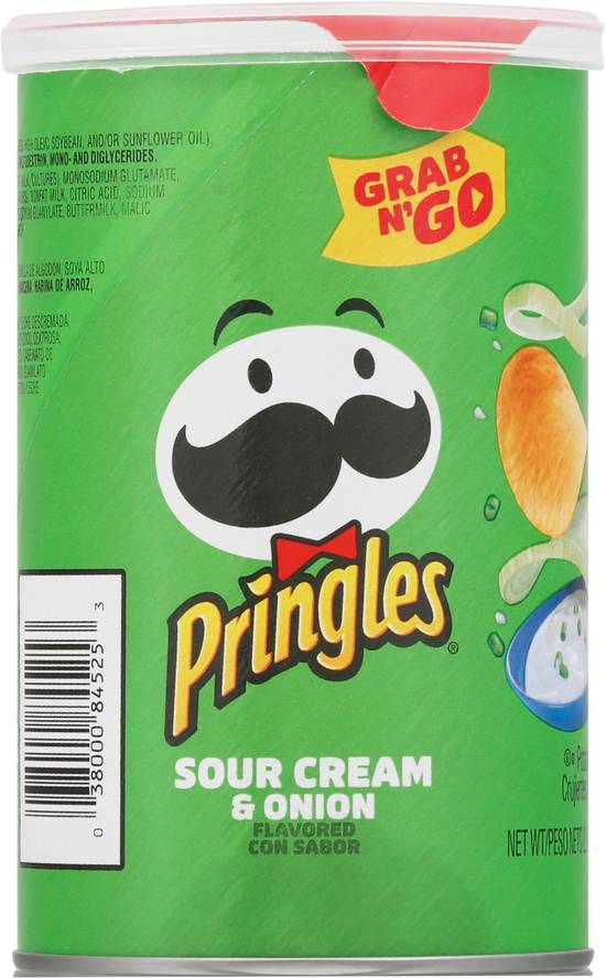 Pringles Sour Cream & Onion Flavored Potato Crisps